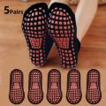 5Pairs Children Adults Anti Slip Socks Parent-Child Trampoline Boys Girls Elasticity Sports Outside Floor Kids Family Women Sock.