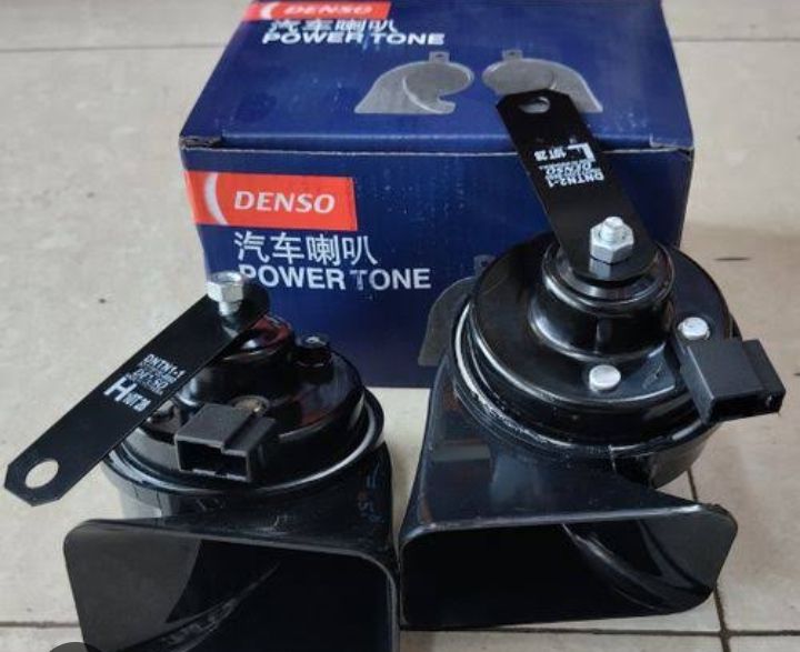 Snail Horn denso 12 volt made in Indonesia 2 pcs