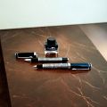 3 in 1 Executive Gift Set of Fountain Pen-Ball Pen and Ink Pot With Premium Gift Box. 