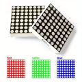 3mm 8*8 Led Display Common Cathode Dot Matrix Module MAX7219 8 X 8 Display Board Red Blue Green 1088AS. 