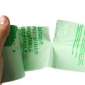 Compostable Classification Garbage Bag, Fully Biodegradable Continuous Roll Flat Mouth Household Corn Starch Garbage Bag, PLA.