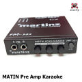 Matin 3 Band Car Preamplifier, Adjustable Microphone with Echo Function. Can Mix and Combine Music Sounds. Includes One Microphone.. 
