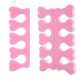 50Pcs/Pack Pink Nail Art Toes Separators Fingers Foots Sponge Soft Gel UV Tools Polish Manicure Pedicure. 
