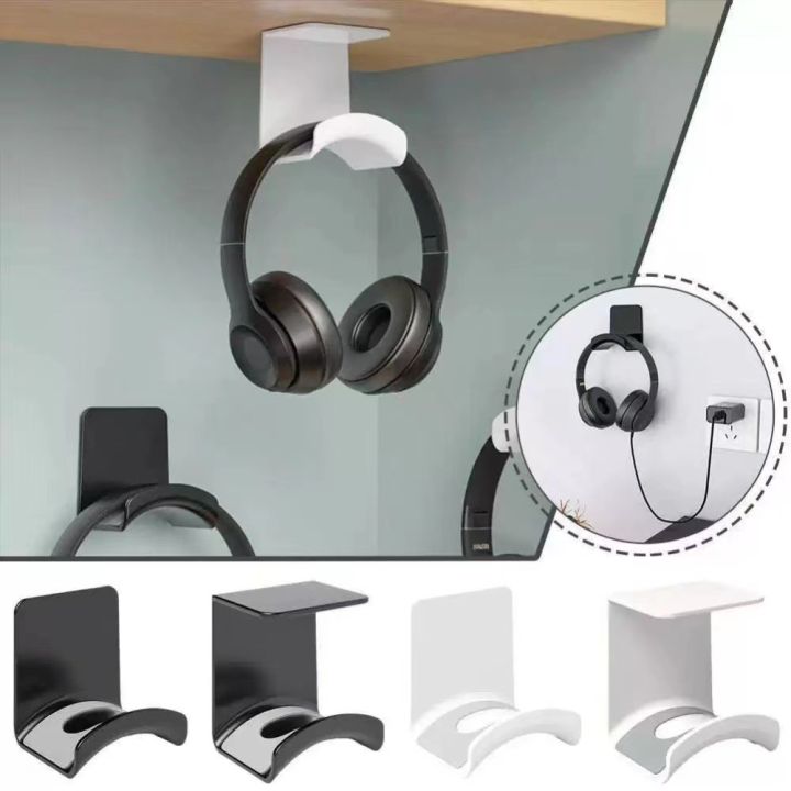 Supporto A Parete Per Cuffie Con Adesivo Forte – Organizer Per Headset, Controller E Cinturini, In ABS, Montaggio Senza Fori