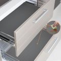 Anti-Slip Plastic Sheets for Kitchen Cabinets EVA Shelf Liners for Kitchen Shelves Drawers Fridge Cupboard Super Strong Kitchen Shelf Sheets Mat Roll (Size: 45x150cm). 