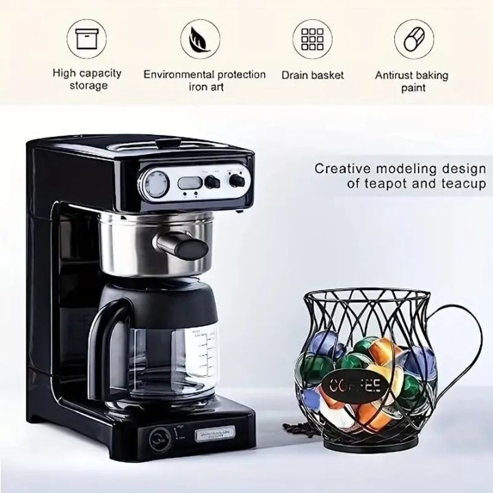1pc%20Coffee%20Pod%20Holder%20Large%20Capacity%20Cup%20Coffee%20Pod%20Organizer%20Coffee%20Creamer%20Container%20Coffee%20Pod%20Storage%20Cup%20Mug%20Shape%20Coffee%20-%20Image%202
