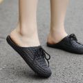 Lace Up Slippers Women Flat Sandals Summer Vacation Beach Shoes Daily Home Non Slip Soft Slippers Ladies Sandalias Mujer.