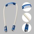 ABS LED Flexible Handsfree Hug Neck Reading Book Light Lamp Torch Flashlight Multifunctional Work Lamp. 