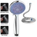 Hand shower set complete Chain 1.5CM shower head Universal Pressure With full Jet, with pipe hose chain for bathroom, washroom round shape Handheld shower head with pipe shower faucet Spray Nozzle Household Bathroom Accessories rainfall bath outdoor. 