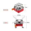 Original Mini Portable Square Stove for Backpacking Hiking Windproof Burner Camping Stove Foldable Stove for Outdoor &, Outdoor Cooking Burnernic Portable Mini Card Type Stove for Camping And Hiking (Imported). 