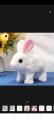 Electric Plush White Rabbit Stuffed Bunny Interactive Soft Bunny Toy Mumble Walking & Sound Baby Educational Simulation Kids Cute Toy. 