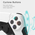 Wireless Controller BT Gamepad For PS4 PS3 Console PC Joystick With Touch Pad  6-axis Gyro Double Vibration Latency Free Gamepad. 
