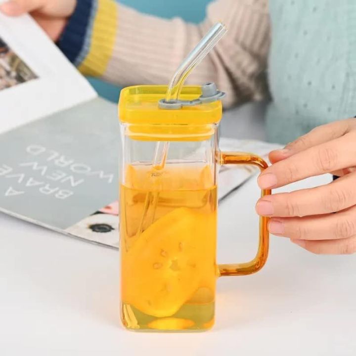 Premium-Square%20Mason%20Jar%20400ml%20-%20Elegant%20Glass%20Container%20for%20Storage,%20Preservation%20and%20Decor,%20Airtight%20Lid,%20Versatile%20and%20Stylish%20Jar,Milkshake,%20Coffee%20&%20Juice%20Jar%20with%20Straw%20(Set%20of%201)%20-%20Image%206