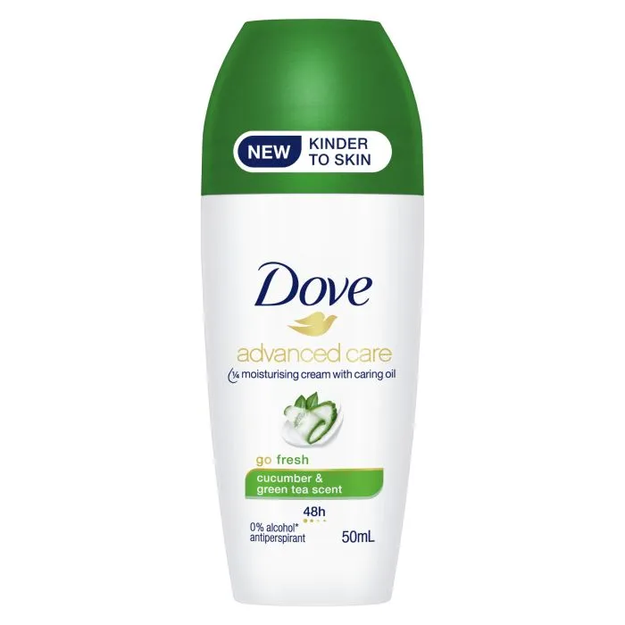 Dove Deodorant Roll On 50ml (Cucumber & Green Tea Scent)