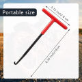 Motorcycle Exhaust Spring Hook T Shaped Handle Exhaust Pipe Spring Puller Installer Hooks Repair Tool for Springs Removal. 