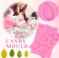 Leaf Mould Silicone Leaf Shaped Mold Fondant Cake 3D Silicone Mold Baking Decorating Tool. 