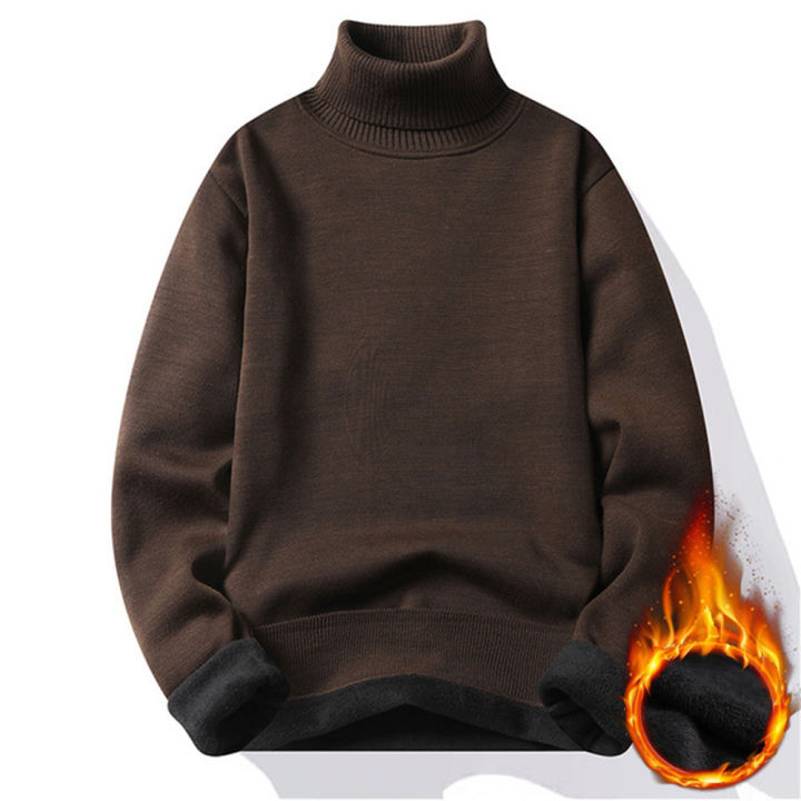 Autumn%20Winter%20Men's%20Turtleneck%20Sweater%20Men's%20Knitting%20Pullovers%20Rollneck%20Knitted%20Sweater%20Warm%20Men%20Jumper%20Slim%20Fit%20Casual%20Sweater%20-%20Image%202