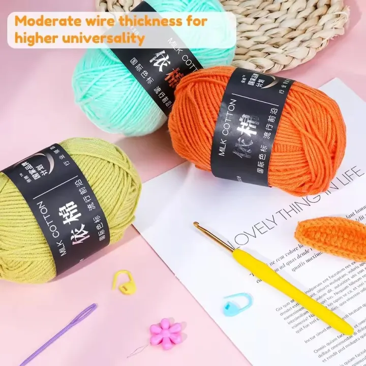 50g%204%20Ply%20Milk%20Cotton%20Yarn%20%E2%80%93%20Soft%20Wool%20Thread%20for%20Crochet%20&%20Knitting%20%7C%20Baby%20Dress,%20Sweater,%20DIY%20Craft,%20Amigurumi%20%E2%80%93%20Baby%20Friendly,%20Soft%20&%20Comfortable%20%E2%80%93%20Multiple%20Colors%20-%20Image%205