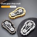 New Sprockets Flywheel Fingertip Gyro Fidget Spinner Antistress Anxiety Metal Bike Chains EDC Spinner Fidget Toys For Adult. 