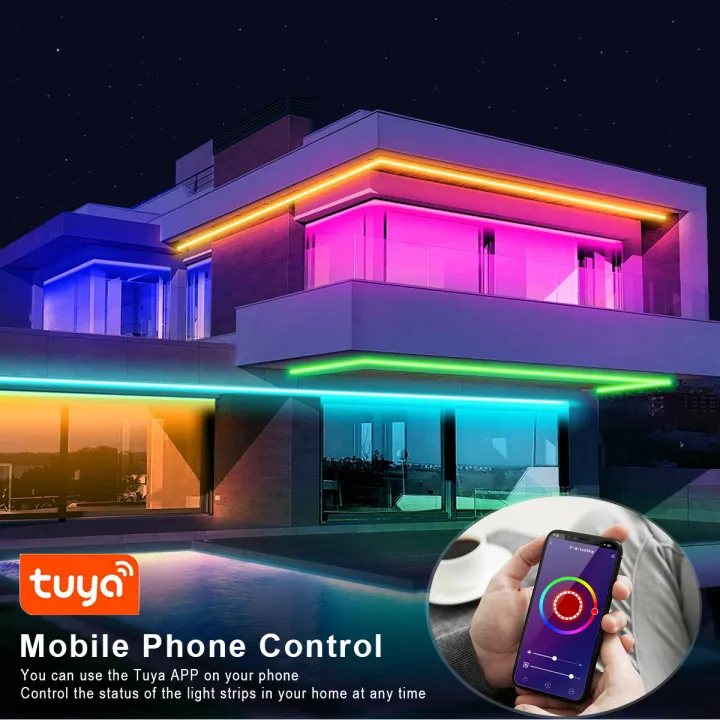 Smartlife/Tuya%20App%20Controlled%20DC12V%20RGB%20LED%20Neon%20Strip%202/3/5M%20Zigbee%20Flexible%20Neon%20Tape%20Lights%20for%20Game%20Room%20Bedroom%20Wall%20Decor%20lightify%20-%20Image%203