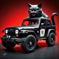 Police Vigo Dala jeep Toy For Kids | Pull back | Metal Car Toy Gift for Kids | Over There Years Toy. 