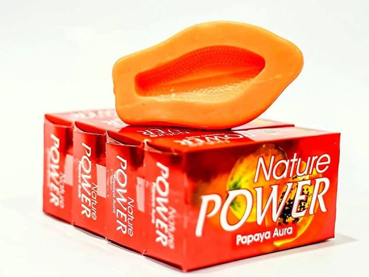 Nature%20power%20papaya%20soap%20125g%20%C3%974%20Pieces%20Pack%20-%20Image%205