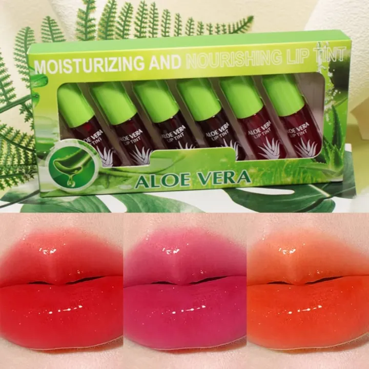 PEIEN%20Aloe%20Vera%20Lip%20Tint%20(6%20PCS)%20Lip%20Gloss%20Natural%20Matte%20Liquid%20Lipstick%20for%20Lips%20-%20Image%202