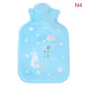 1PC Tummy Warmers Hot Water Bottle Rubber Bag Cute Cartoon Warm Relaxing Safe Heat Cold Large Plush Cloth Hot Water Bag. 