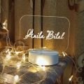 PERSONALIZED NAME LAMP. 