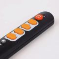 Learning Remote Control with Big Buttons, 6 Keys Universal Remote Control Smart Controller for TV STB DVD DVB HiFi VCR. 