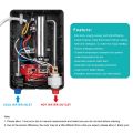 Hot Water Heater 6500w Instant Tankless Water Heater Thermostat Induction Heater Smart Touch Electric Heaters Shower Automatica. 