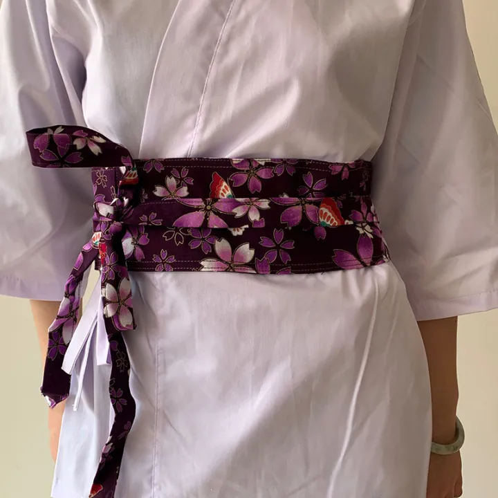Japanese%20Style%20Girdle%20Sushi%20Restaurant%20Waiter%20Chef%20Waist%20Belt%20Haori%20Kimono%20Corset%20Waist%20Obi%20Dress%20Waistband%20Chinese%20Hanfu%20Belt%20-%20Image%206