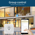 WIFI Smart Switch Wireless Switch 16A 20A AC100-240V APP/Voice Control Time Setting for Cozylife/Alexa/Google Assistant Cassette. 