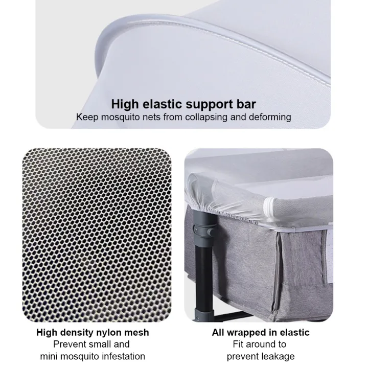 Baby%20Mosquito%20Net%20Tent%20Breathable%20Folding%20Crib%20Cover%20Bassinet%20Mosquito%20Net%20Cover%20for%20Travel%20Crib/Playpen%20-%20Image%204