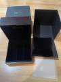 Seiko box Seiko box Seiko watch box Seiko watch box genuine Seiko watch box Black 2 layer. 