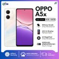 OPPO A5x, 4GB 64GB – 6000mAh Battery, IP65 Waterproof, 45W Fast Charging, 32MP Camera, Laser White. 