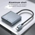 Xput USB Type C Hub With Displayport DP 8K 60Hz Hub Dock Station USB C Type C To Displayport 1.4 DP Adapter Hub For Macbook. 