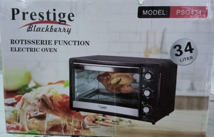 34 Liter Prestige Electric Oven