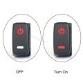 1Pc LED Light Power On Off Daytime Running Light DRL Mirror Diff Lock Switch Button For Mitsubishi Pajero V73 V93 V97 Lancer X.
