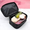 Large Capacity Makeup Bag Double Zip Women Cosmetic Bag Bathing Pouch Travel Toiletries Organizer Waterproof Storage Make Up Cas.