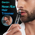 Painless rechargeable nose hair trimmer - an efficient nose and ear hair trimmer, the perfect holiday gift for daily beauty. 
