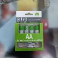 AA Rechargeable 4ps type-c battery 2600mah. 