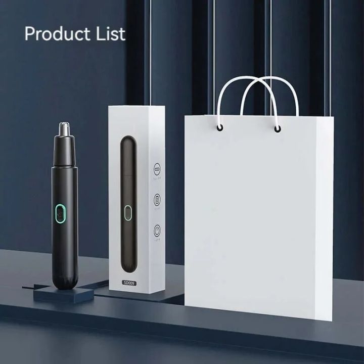 Electric%20Nose%20Hair%20Trimmer%20Men's%20Scissors%20Nostril%20Flushable%20Clear%20Safety%20Pruning%20One%20Machine%20With%20Multiple%20Functions%20-%20Image%203