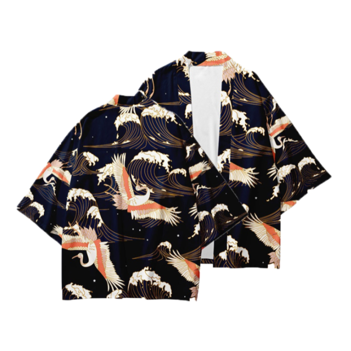 Summer%20Asian%20Traditional%20Costume%20Men%20Crane%20Printed%20Japanese%20Kimono%20Cardigan%20Harajuku%20Yukata%20Dark%20Style%20Black%20Haori%20Shirt%20Jacket%20-%20Image%205