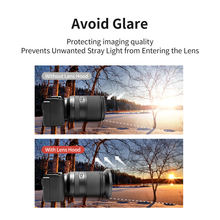 MECORIGHT%20Wide-Angle%20Camera%20Lens%20Hood%20Bellows%20Compatible%20with%20%20%20%20Fuji%20Sigma%20DSLR%20200D%20Mirrorless%2043/49/52/55/58/62%20-%20Image%205