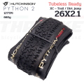 127tpi mountain bike folding rim tire Hutchinson Python 2 26x2.1 27.5x2. 1 29x2.1 Tubeless. 