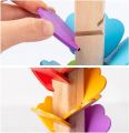 wooden Ball maze tower game toy for kids playing and gift. 