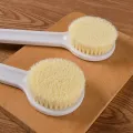 Japanese Bath Brush Long Handle Soft Hair Bath Brush Back Rubbing Body Scrubbing Gods Rub. 
