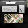 Glitter Plaid Stripes Mouse Pad Keyboard Mouse Pad Computer Laptop Pad Game Console Pad Desk accessories office Pad overlock. 