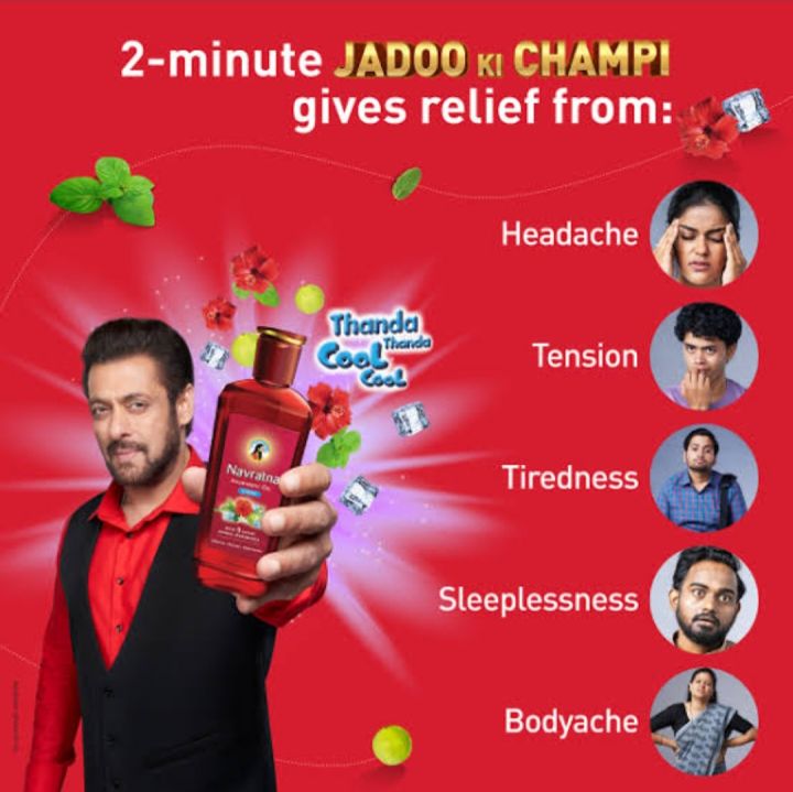 Navratna Ayurvedic Hair Oil 270 ml INDIAN